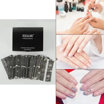 

200pcs Nail Polish Degreaser UV Gel Remover Soak Off Cleaner Wrap Manicure Manicure Gel Polish Remover Cleaner Nail UV Wipes