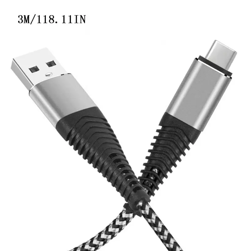

1m 2m 3m USB C Type C Data Cable for Samsung Note 9/8 S8 S9 Plus Xiaomi Mi 5/6/8 Huawei P10 P20 Mate 20 10 Oneplus 5 6 DXAC
