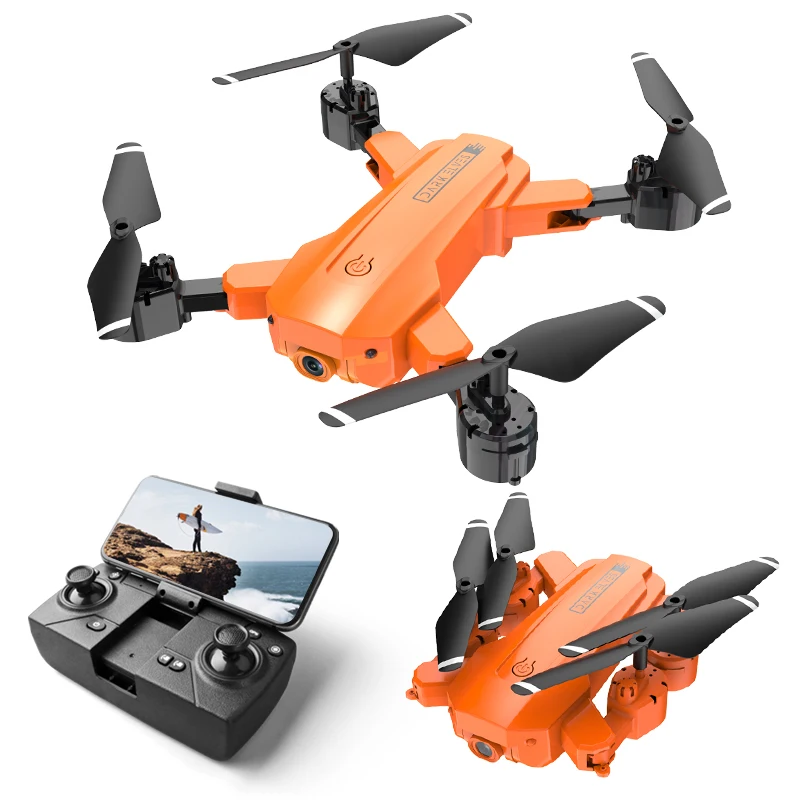 Складной Квадрокоптер XKJ H9 RC Drone 4K HD с двумя камерами | Игрушки и хобби