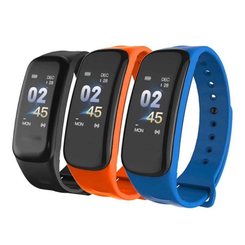 

Smartwatch Wristband IP67 Waterproof Touch Phone App Control Fitness Monitor Watch Bracelet Wrist Band