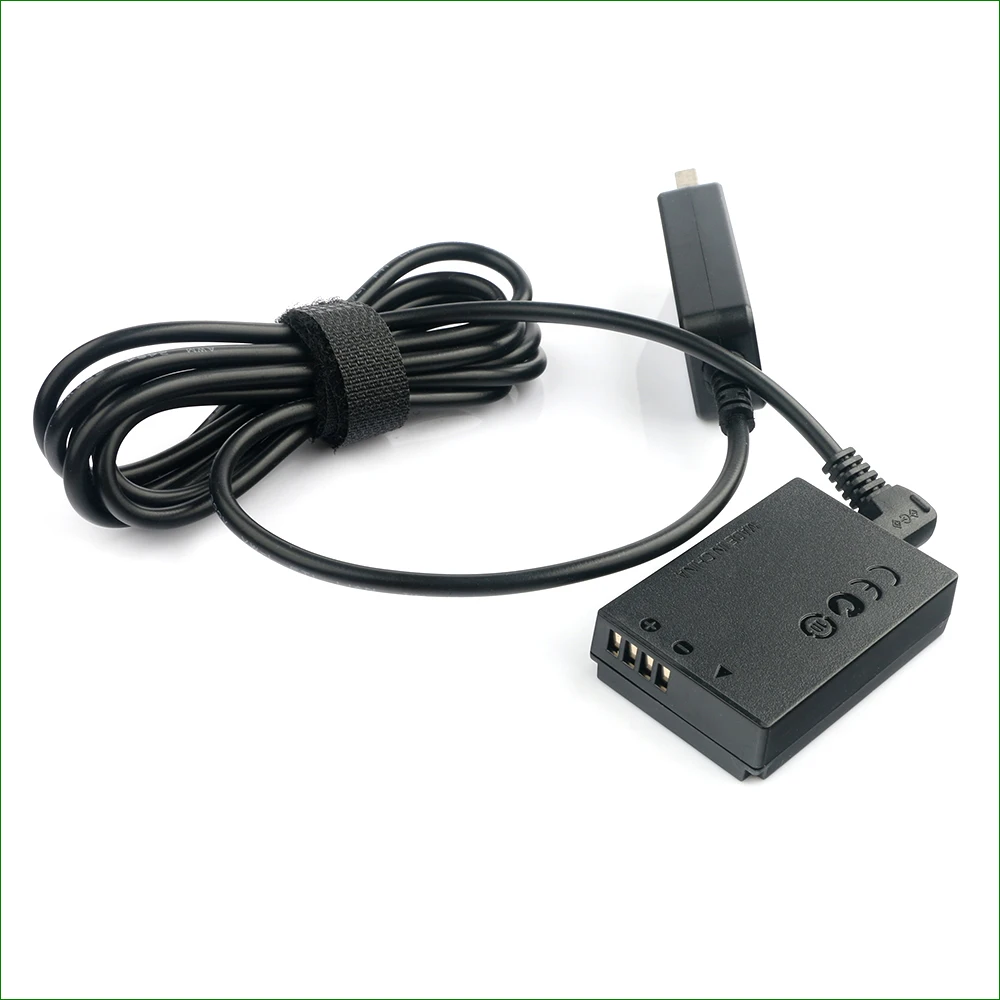 LP E12 LPE12 ACK-E12 DR-E12 Dummy Battery&DC Power Bank USB Cable for Canon EOS M M2 M10 M50 M100 M200 5V USB Charger Cable