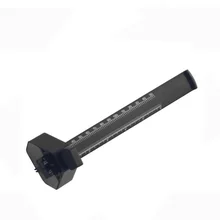 black Parallel Scriber Scale Gauge DIY Carpenters Scriber Mark Scraper W Scale Woodworking Marking Tool