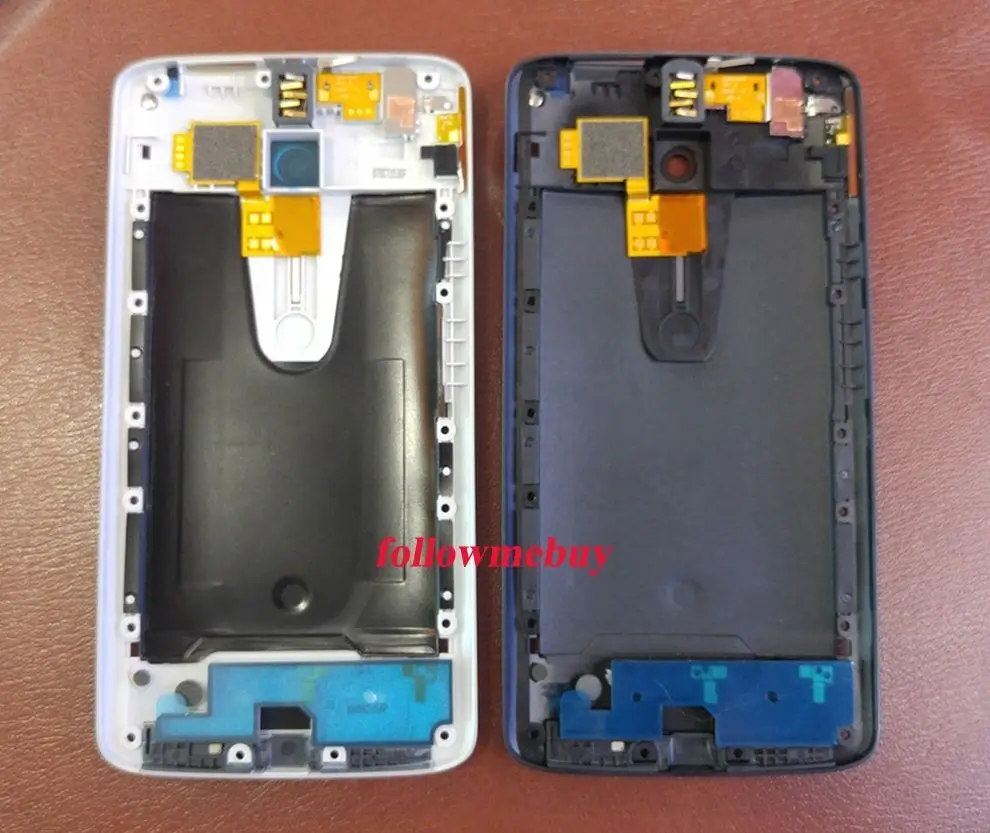 Средний шасси Корпус чехол для Motorola Moto X Play XT1563 XT1562 XT1561 среднего Корпус чехол черного цвета