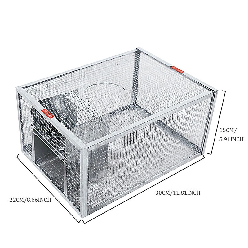 Ceny Gospodarstwa domowego ciągłe pułapka na myszy duża przestrzeń automatyczny szczur wąż klatka pułapka bezpieczne i nieszkodliwe dla wysokiej wydajności pułapka na myszy