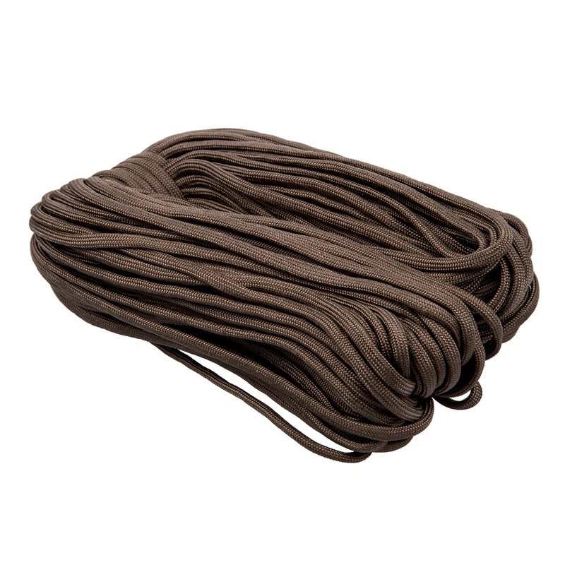 100ft 550 Cord Para cord выживание при прыжке с парашютом Cord-Coyote коричневый