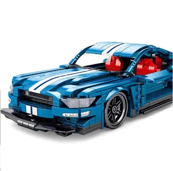 

2020 Creator Expert Technic Forded Mustanged GT350 Sembo Building Blocks Bricks Classic Model Kids Toys Compatible Legoinglys