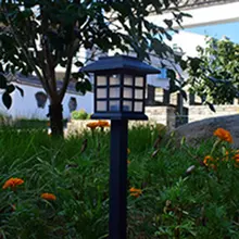 Солнечный светильник s светодиодный декоративный столбик фонарь Полюс лампа дорожка садовый светильник ландшафтный светильник ing Патио двор палубная дорожка