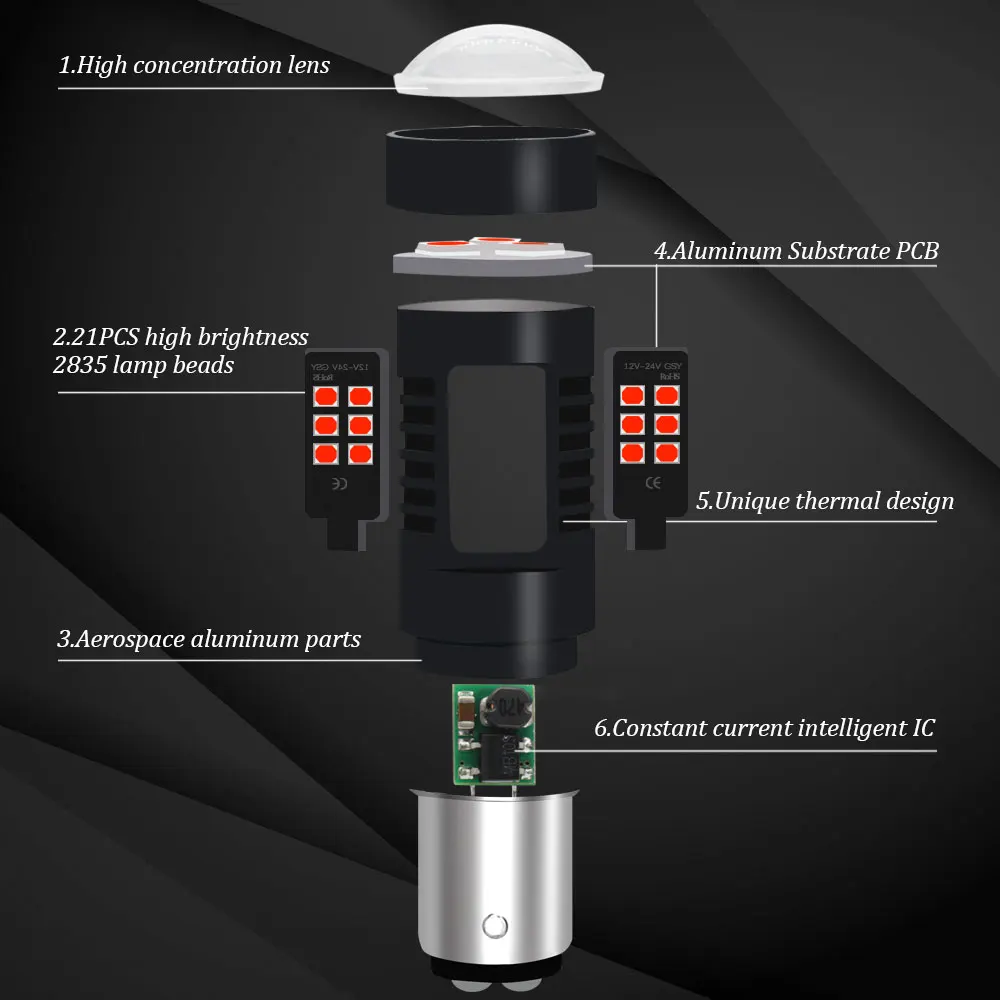 Без ошибок 1157 P21 5 Вт P21/5 Вт светодиодный P21/4 Вт PR21/5 Вт BAZ15D BAW15D BAY15D BA15D светодиодный автомобильный тормозной задний фонарь резервный DRL сигнальный светильник поворота