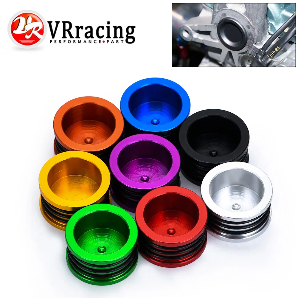 

Camshaft Cam Shaft Seal Cover Cap Plug Triple O-Ring Aluminum Front Replacement For Honda Acura B D H F Series Engine Motor