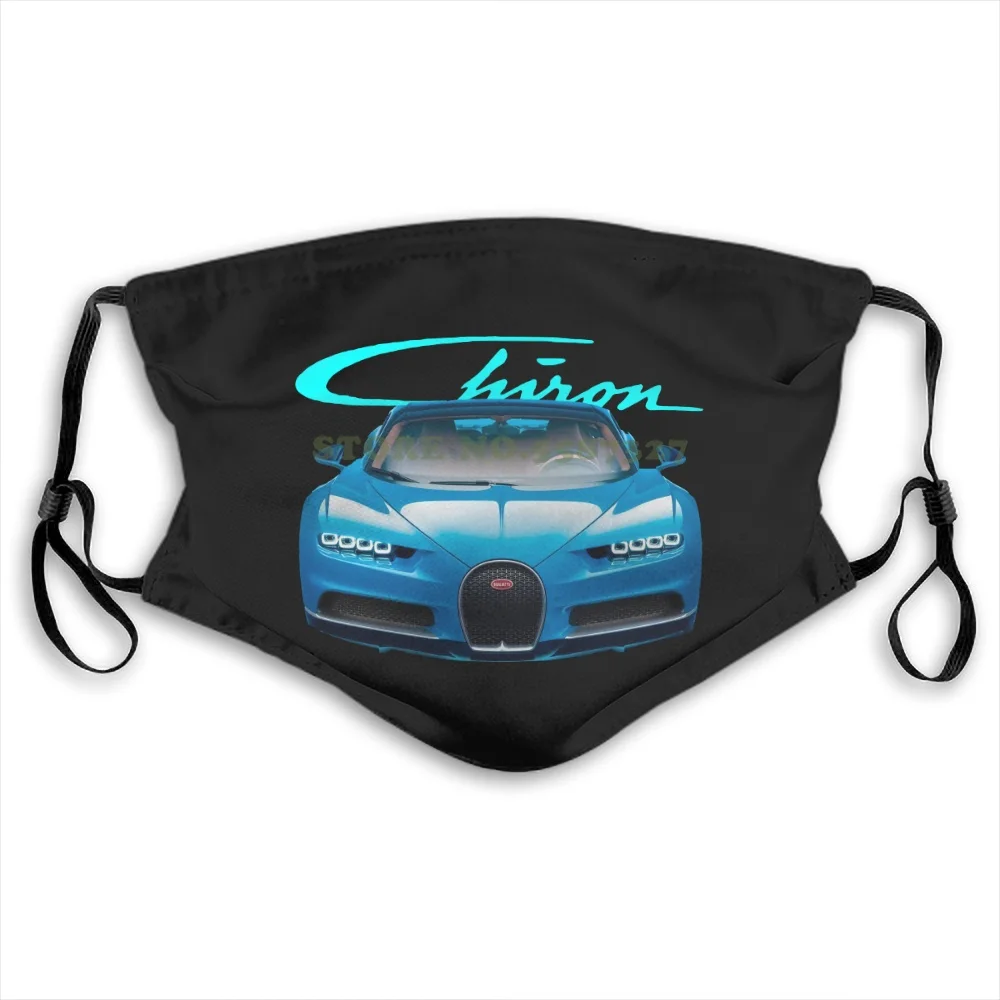 

Модные смешные многоразовые маски Bugatti Chiron с принтом на заказ