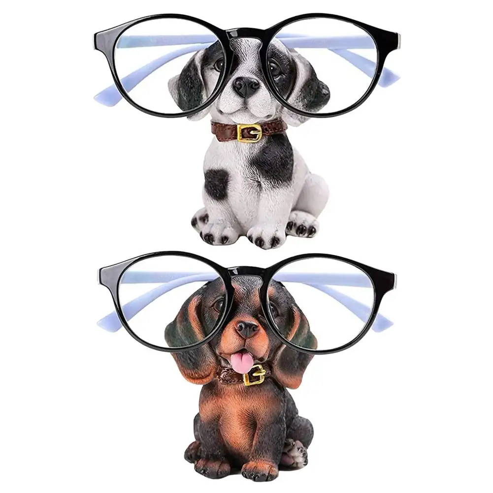 Nouveau porte-lunettes Animal Lunettes Cadre Chien Bois Porte-lunettes  Présentoir Sellwell