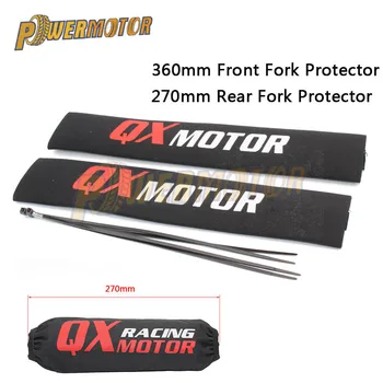 

36cm Front Fork Protector 27cm Rear Shock Absorber Guard Wrap Cover For CRF YZF KTM KLX Dirt Bike Motorcycle ATV Quad Motocross