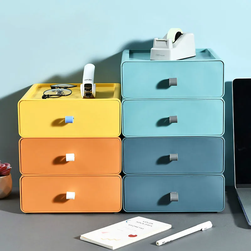 

Drawer Desktop Storage Box Storage Box Small Box Office Desk Shelf Storage Cabinet Dormitory Artifact Can Be Superimposed