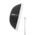 Godox UB-130S 51 inch 130cm Parabolic Black Reflective Umbrella Studio Light Umbrella with Black Silver Diffuser Cover Cloth