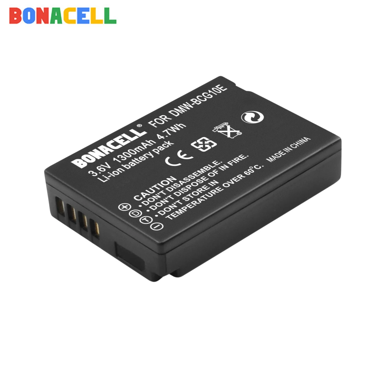Перезаряжаемая батарея Bonacell 1.3Ah BCG10E для телефона|Цифровые аккумуляторы| |