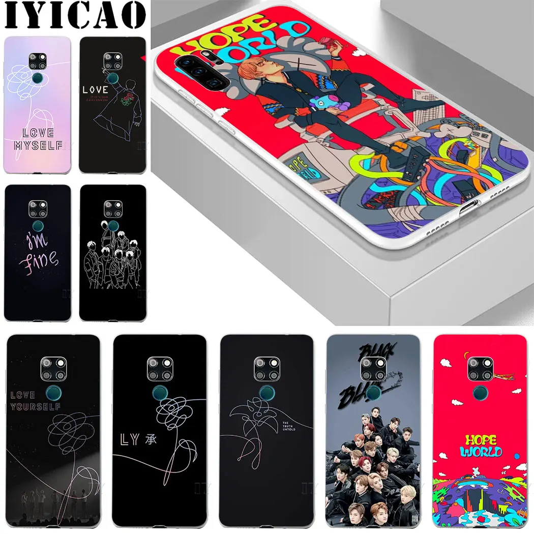NCT 127 Kpop мальчик группа жесткий чехол для Huawei Honor 6a 6C 7A 7C 7X8 8X9 10 20 9X Lite Pro Play