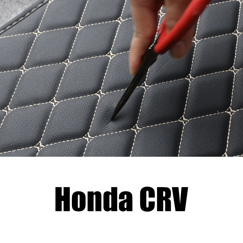 Автомобильный Противоскользящий мат для Honda CRV CR-V авто дверь B столб Защитная декоративная подушка Кожаная подушка из искусственной кожи Аксессуары