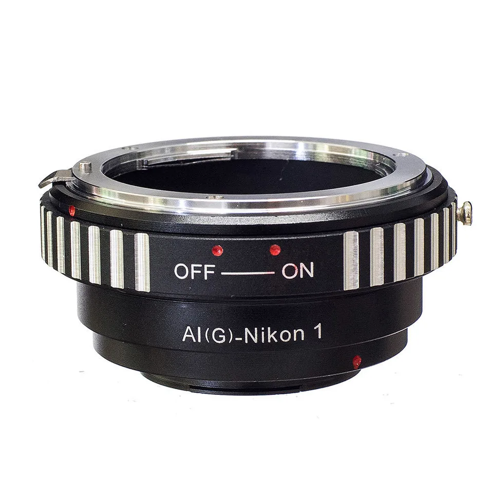 AI-N1 Anello Adattatore Per Obiettivo Della Fotocamera Per Nikon AI, Adattatore Per Obiettivo Di Montaggio F AI-S Per Fotocamera Nikon 1 S1 J1 J2 J3 J5 V1 V2 V3 AW1 - Foto 8