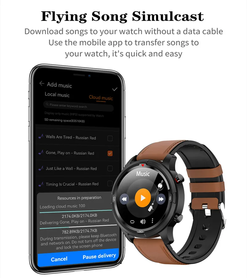 Conectado ao Tws Fone de Ouvido Esportes dos Homens Novo Relógio Inteligente Bluetooth Chamada Freqüência Cardíaca Pressão Arterial Monitoramento Smartver 2022 Tw26 - Image 5