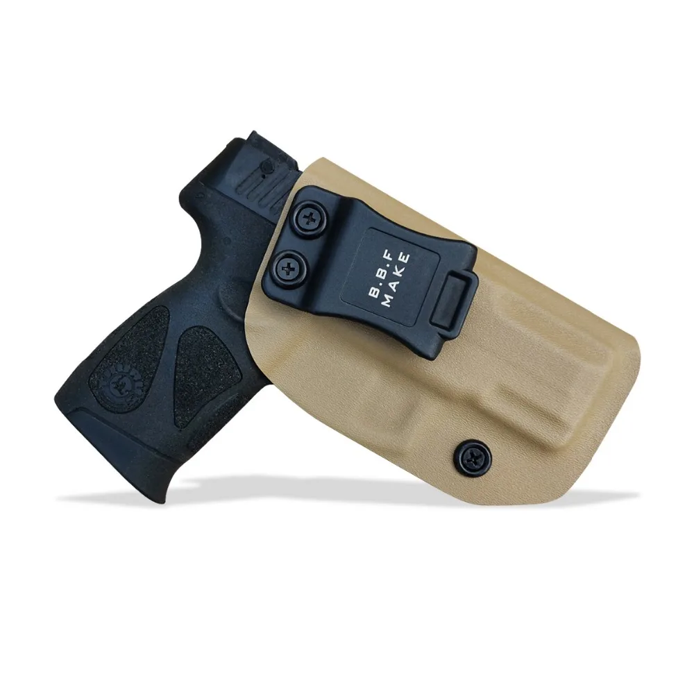 IWB Kydex Gun Holster Custom Fit: Taurus G2C 9mm & Millennium PT111 G2 / PT140 Pistol - Inside Waistband Concealed Carry Holster
