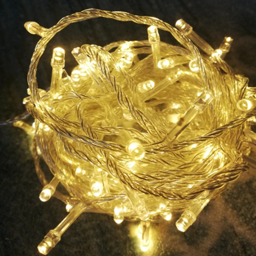 

Outdoor String Light 5M 10M 20M 30M 50M 100M Led Garland String Fairy Light 8 Mode Christmas Light Holiday Wedding Party
