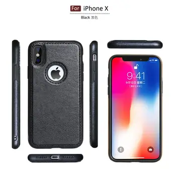 

Slim PU Leather Case For iPhone 11pro XS Max XR Ultra Thin Phone Cases Cover For iphone X 8 7 Plus 6 6s plus Case Accessories