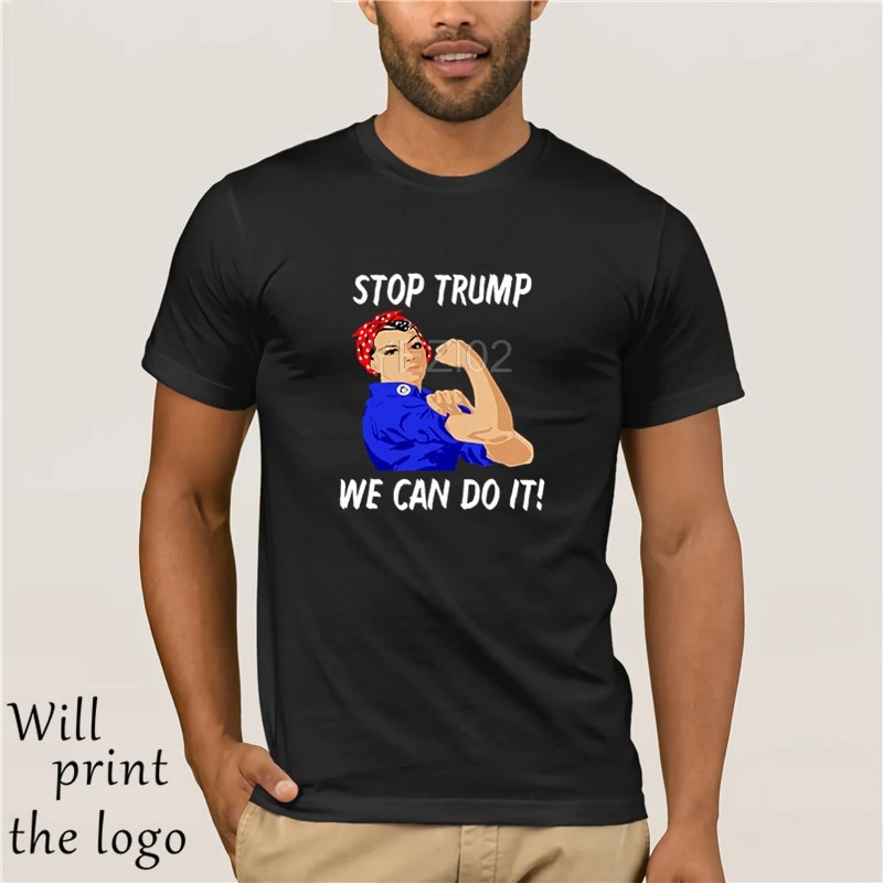 Футболка Stop Trump-мы можем это сделать! |