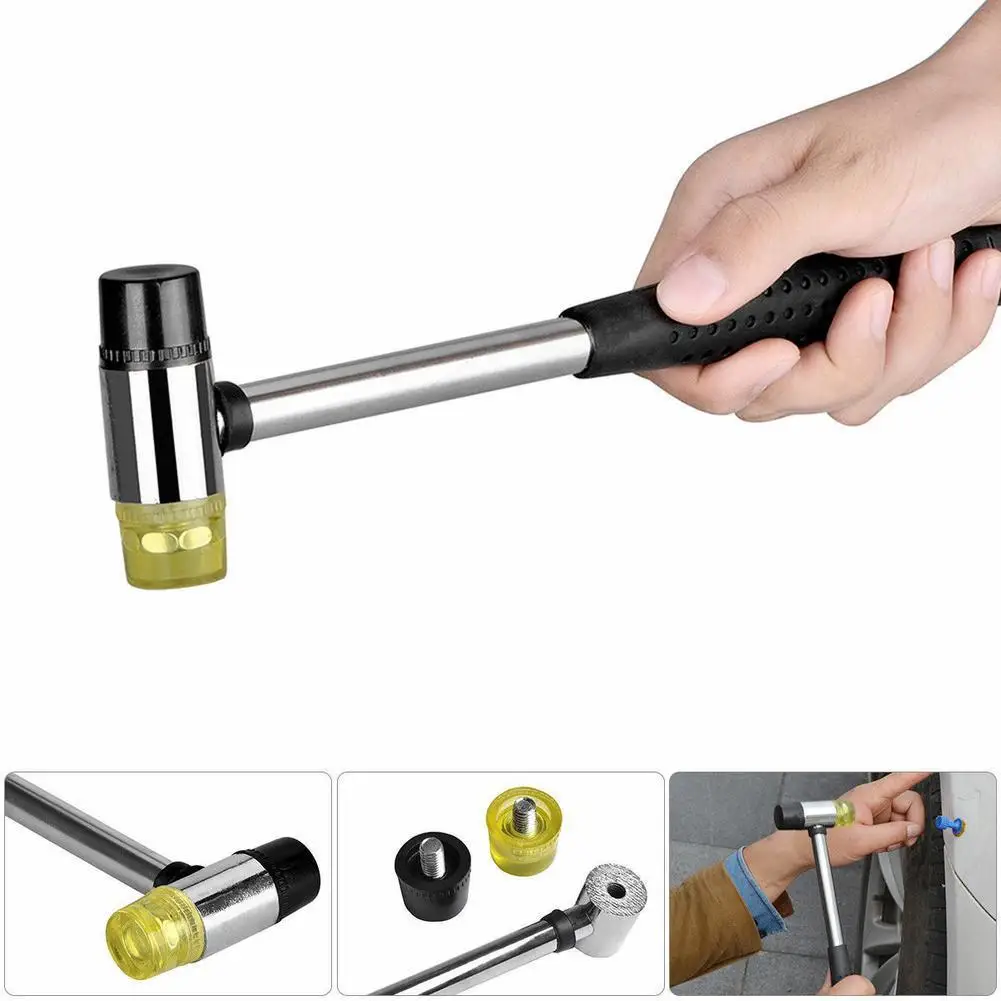 Автомобильный Pdr Dent Ding Hammer Tap Down Kit Набор инструментов для вырубки безболезненных вмятин для тела, для удаления града, для ремонта авто Wor I5D9