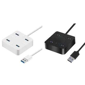 

USB 3.0 Hub Multi USB Splitter Adapter Cable 4 Ports High Speed 3.0 Hub For PC Laptop Card Reader U Disk Keyboard Mouse