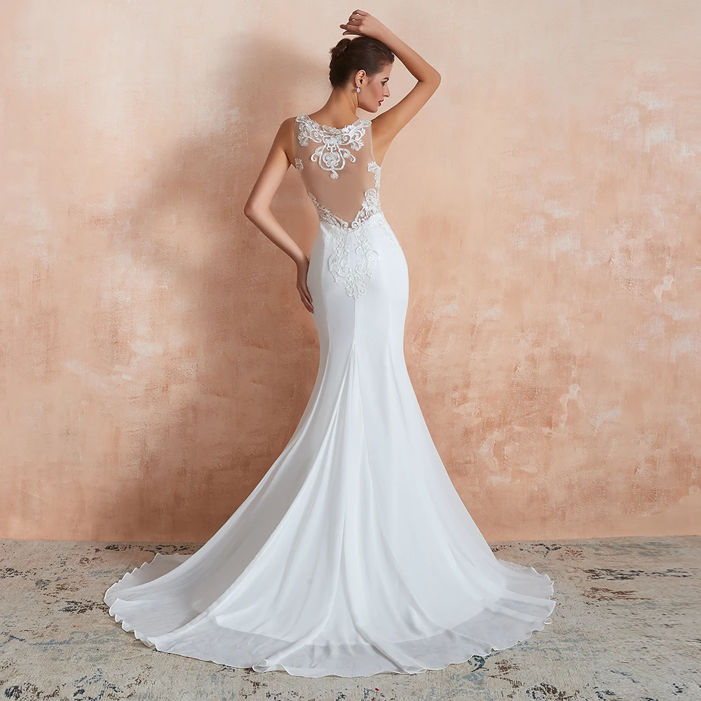 In_Stock_New_Arrivals_Bride_Wedding_Dresses_Boat_neck_Zipper_Lace_Bridal_Gown_Real_Photos