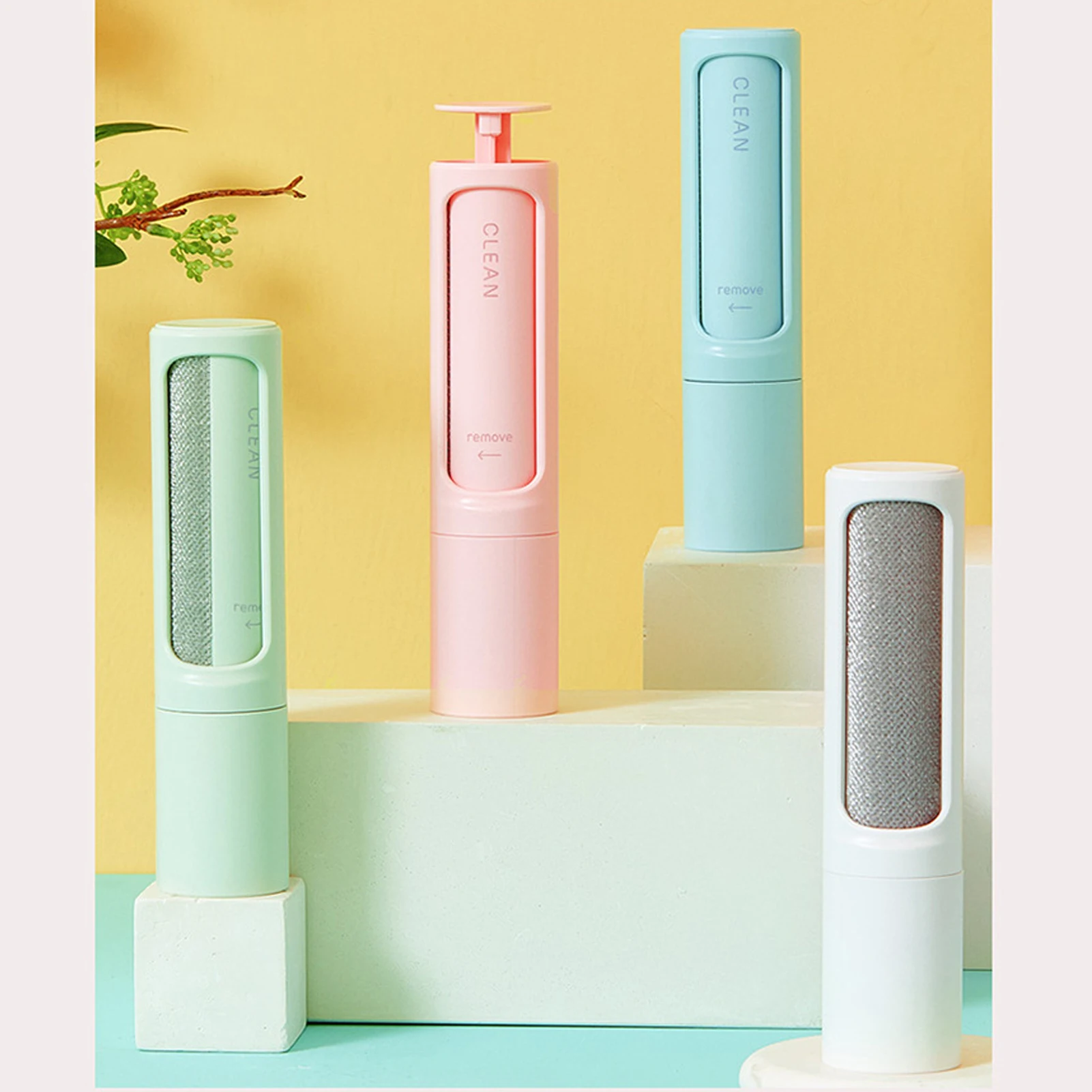 

Sticky Dust Wiper Remover Clothes Tousle Remover Reusable Washable Lint Roller Bed Hair Cleaning Brush