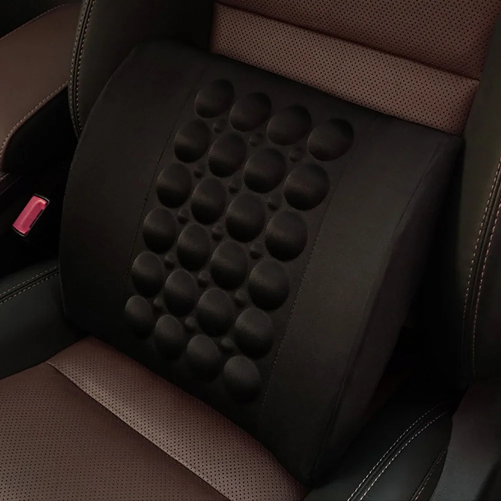 Регулируемые электрические массажные автомобильные сиденья мягкая губчатая подушка для поддержки поясницы подушка маска камера заднего вида автомобильные аксессуары