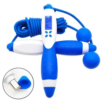 

Jump Rope Ball Bearings Tangle-Free Rapid Speed Cable Skipping Rope Adjustable Jumping Ropes Antiskid Handles For Men Women Kids