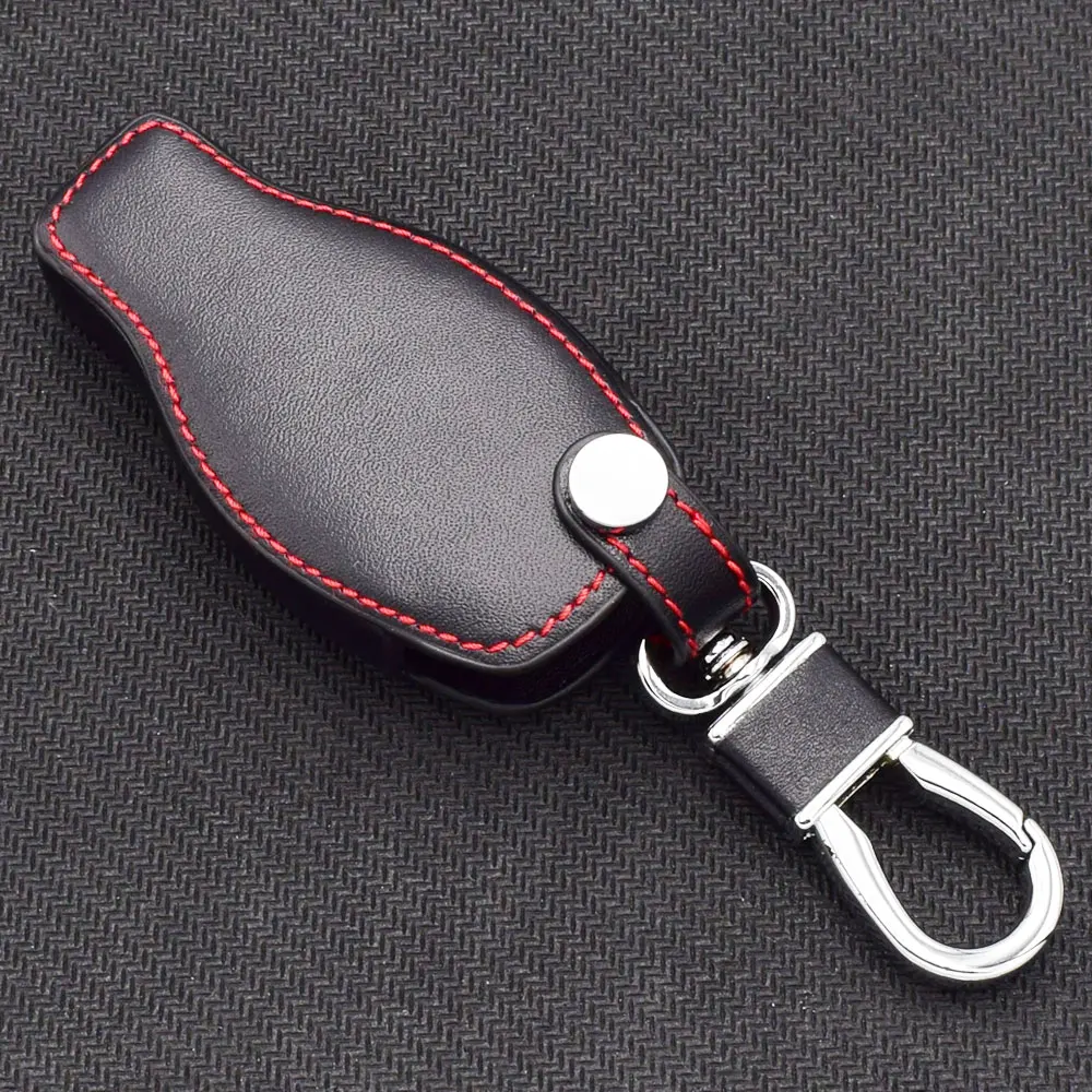 Étui Cuir Pour Clé Mercedes Classe A - Protection Anti-rayures - Compatible A180, A200, A260, AMG