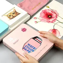 1 коробка, набор краски цвета воды, 36 цветов, краска цвета воды, Студенческая ручная краска, ed, переносная живопись, набор, железный ящик, вода, цветной арт