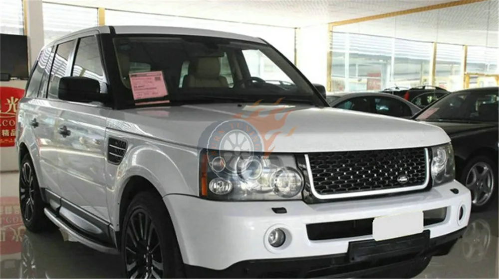 Шестигранная сетчатая решетка ABS для Land Rover Range Rover 2006-2013 Air Fender обновление переднего бампера гоночные решетки капот Гриль