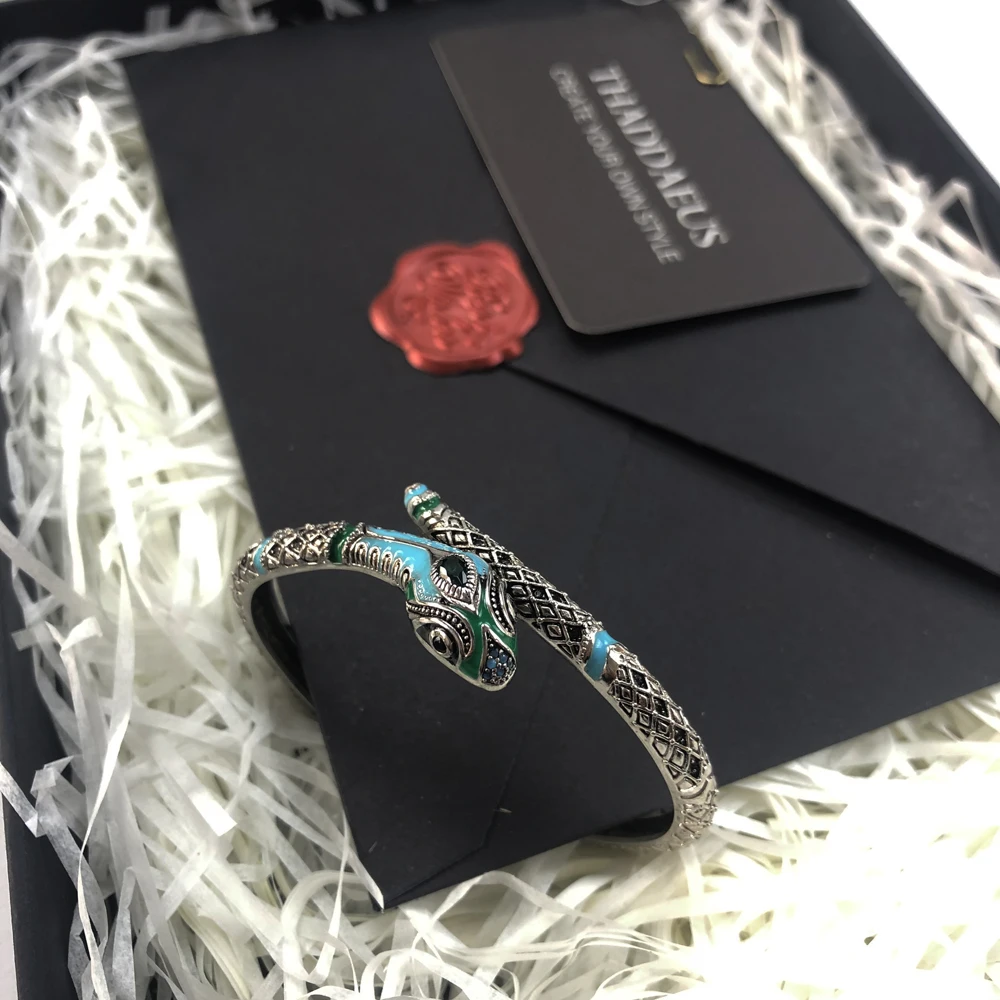 Bracelet Bangles Snake Europe Style Fashion Jewelry For Women,Spring Bohemia Tropical Mystical Gift 4