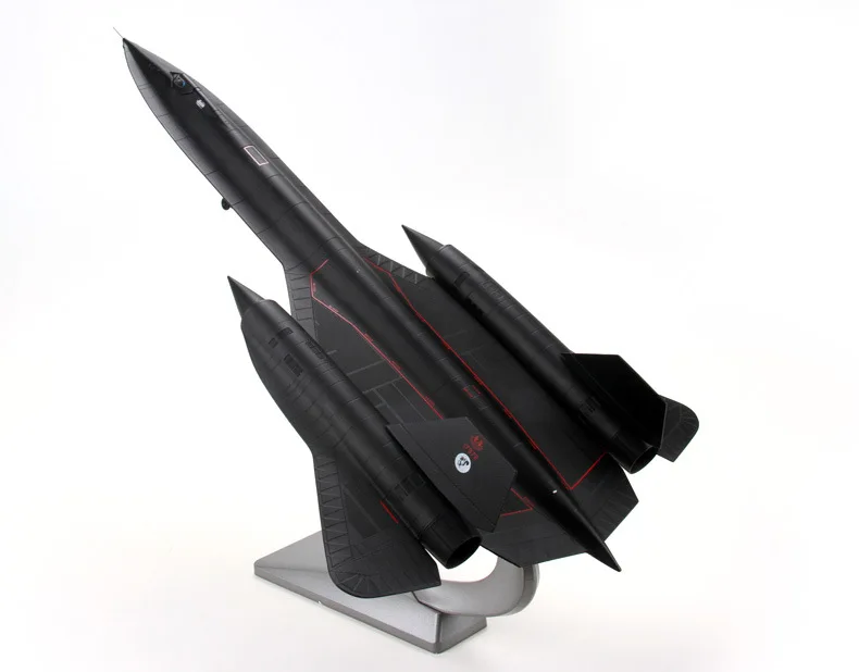 Terebo 1: 72 SR-71A Blackbird моделирование модель военная модель из сплава самолет модель коллекция подарок