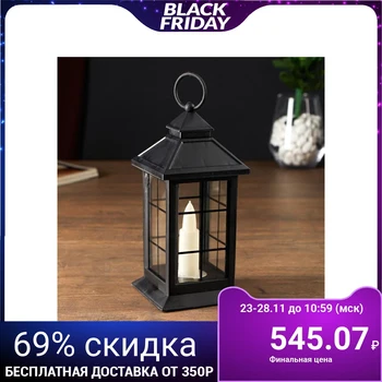 

Lamp 48120/1 batteries 3хААА black 8х8х18 cm 4766905