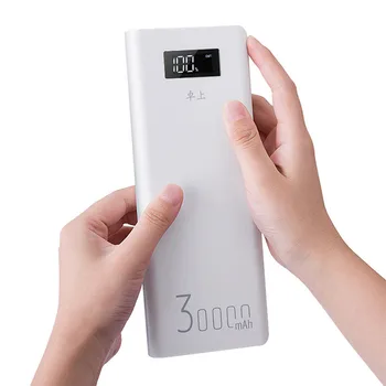 

LEORY 30000mAh Mobile Power Case Portable Fast Charging LED Lighting Large Capacity Mobile Power Box For Mobile Phone