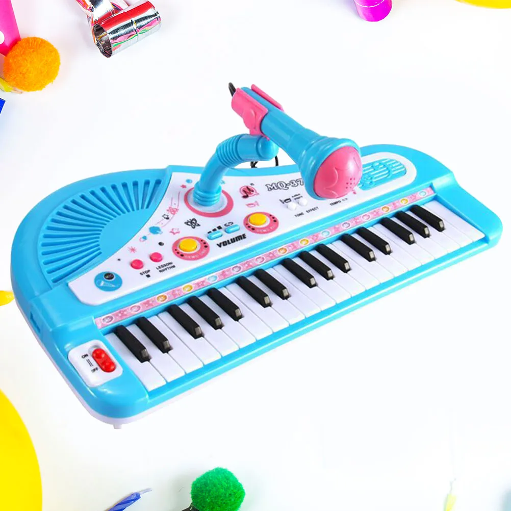 1 шт.; большие размеры 37-Ключ Дети пианино электронный музыкальное образование идеальный подарок Многофункциональная игрушка Acccessory инструмент для Для детей