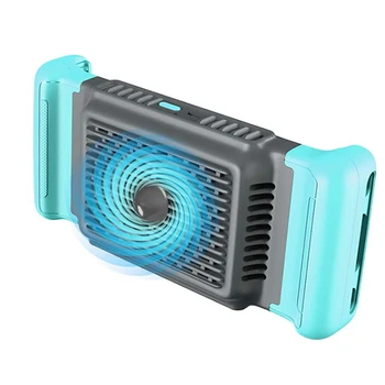 

Double Cooling Phone Cooler Fan + Semiconductor Pubg Cooling Cooler for 4.5Inch-7Inch Phone Plug and Play