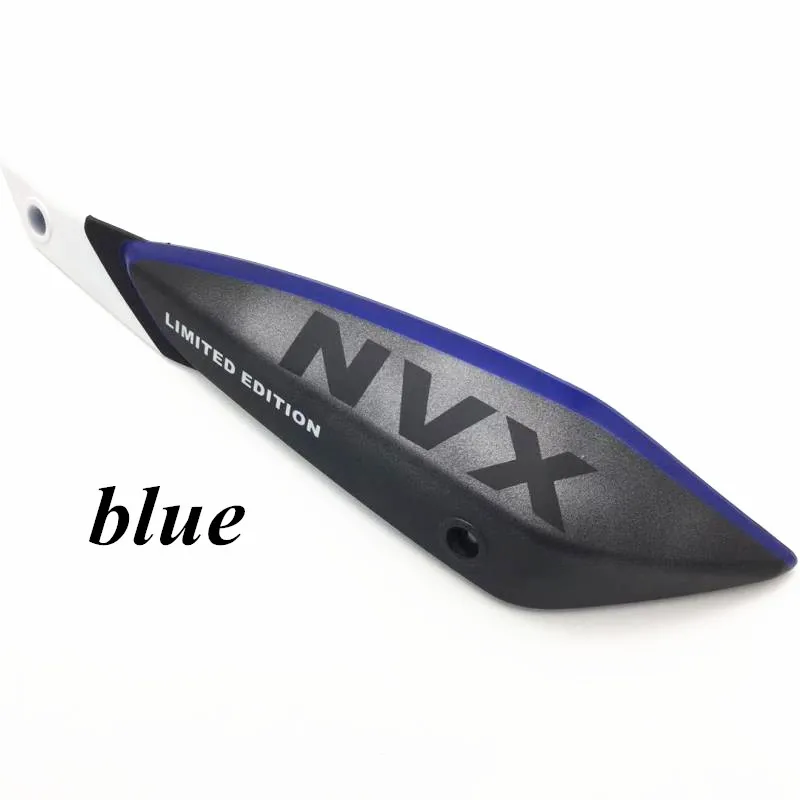 small blue Модифицированный мотоцикл NVX aerox выхлопной модифицированный глушитель труба крышка оболочки щит крышка для yamaha NVX155 DGR155 L155 - Цвет: small blue