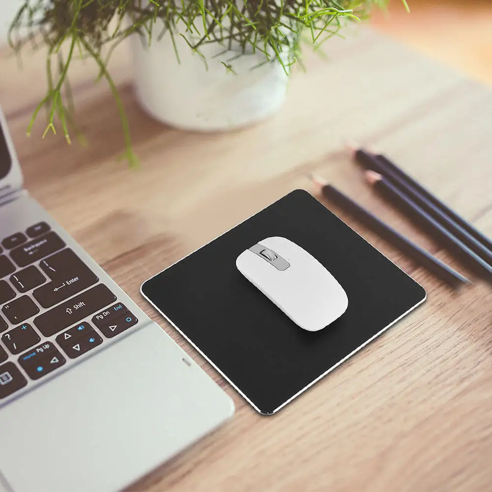 Подкладка из алюминиевого сплава коврик для мыши игровой коврик мышь для Macbook Apple hp Dell аксессуары для компьютера поставки