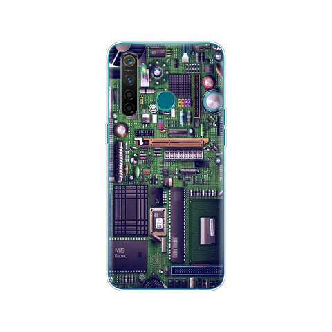 Realme 5 Case RMX1927 Silicon Soft Phone Cover For OPPO Realme 5 Pro RMX1971 Realme5 5Pro TPU Back Coque Capa Funda