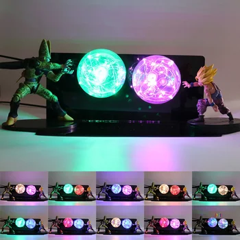 

Dragon Ball Z 3D Bedside Lamp Cell Gohan Decorative Lamp DBZ Son Goku Luminaria LED Night Light Children Table Lamp for Bedroom