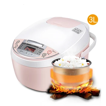 

Midea Rice Cooker Electric Food Warmer Portable Rice Cooker Home Appliances for Kitchen Smart Hot Pot Soup Mini Rice Cooker 3L