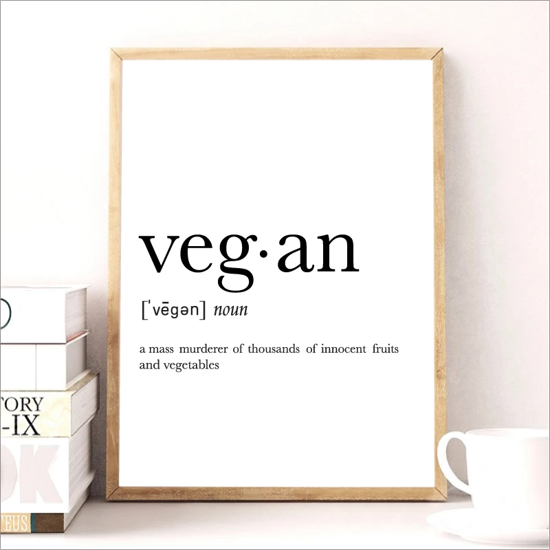 Funny-Vegan-Definition-Canvas-Art-Print-Poster-Vegetarian-Definition-Canvas-Painting-Poster-Kitchen-Dorm-Decor (3)