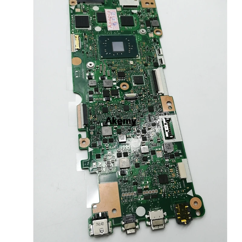 С N5000 8G-RAM 128G-SSD Материнская плата ноутбука для Asus Vivobook флип TP401NA TP401N TP401MA TP401M материнская плата тест хороший