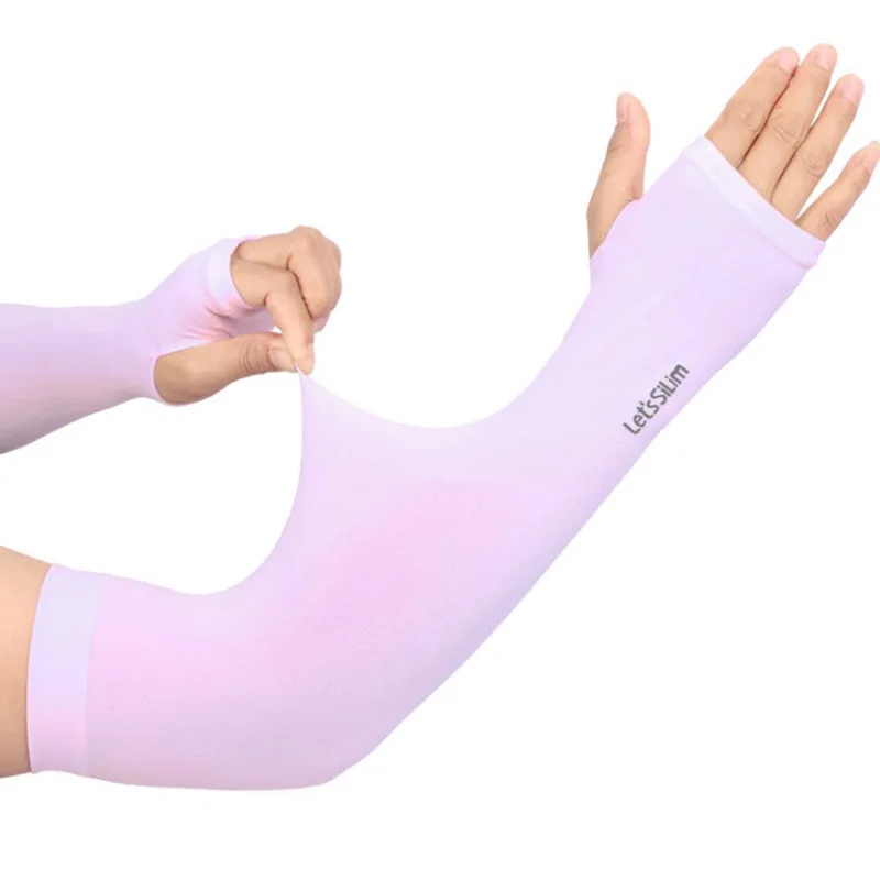 Длинные перчатки защита от солнца УФ рука для мужчин и женщин защитная крышка рука Ice Silk солнцезащитный крем пляжные рукава наружные напальчники